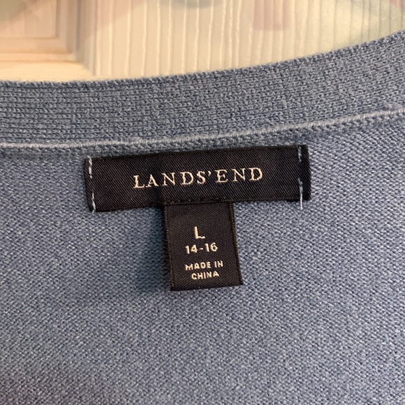Lands end cardigan sweater - Picture 2 of 3